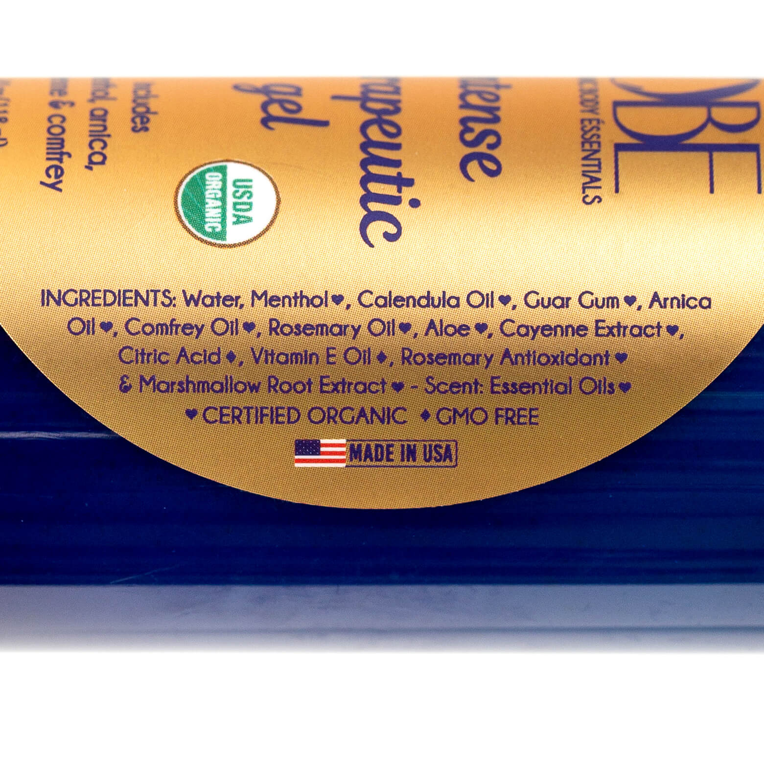 Organic Pain Gel (4 oz)