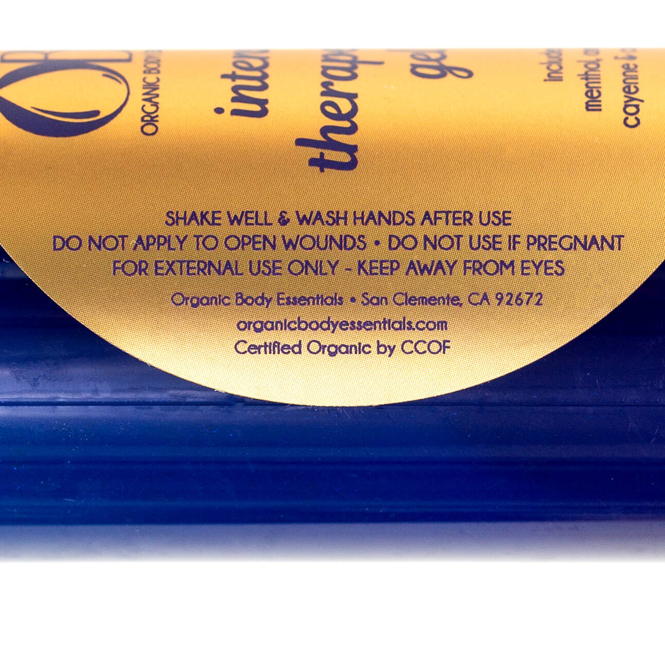 Organic Pain Gel (4 oz)