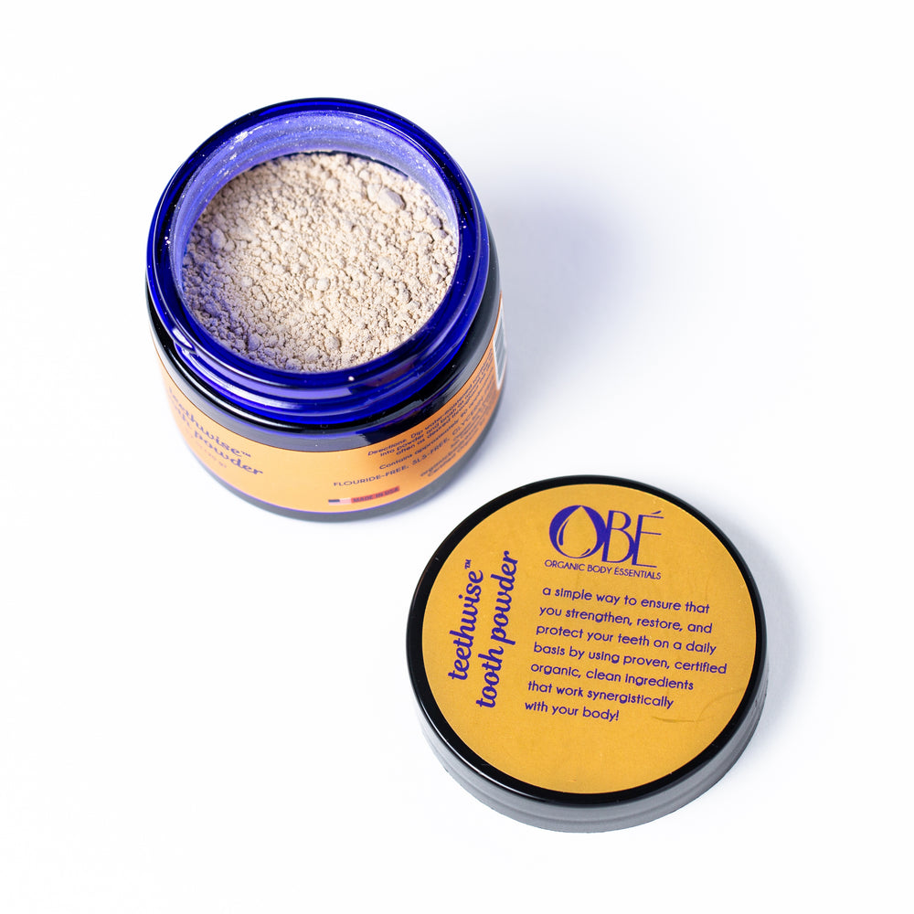 Teethwise™ Tooth Powder | Organic Body Essentials