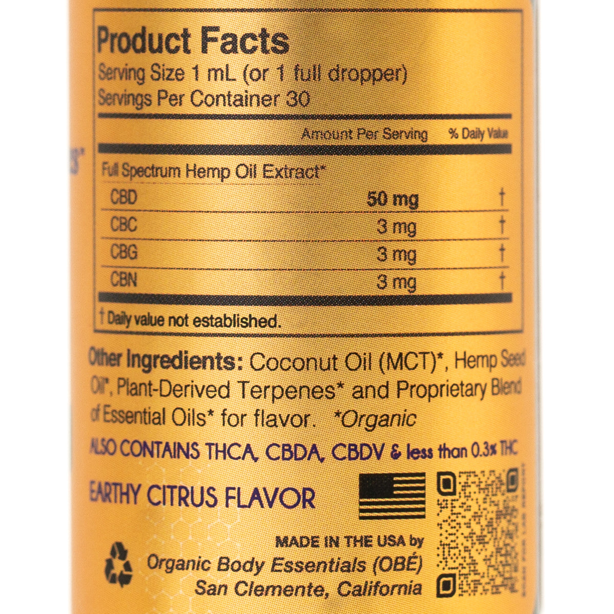 CBD Oil for Sleep 1500mg - Extreme Terpenes PM - 3