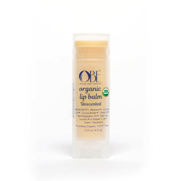Organic Lip Balm - 3 Pack